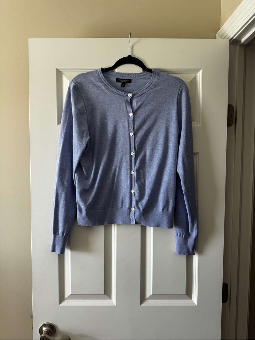 Banana Republic Light Lavender Periwinkle Twin Set L